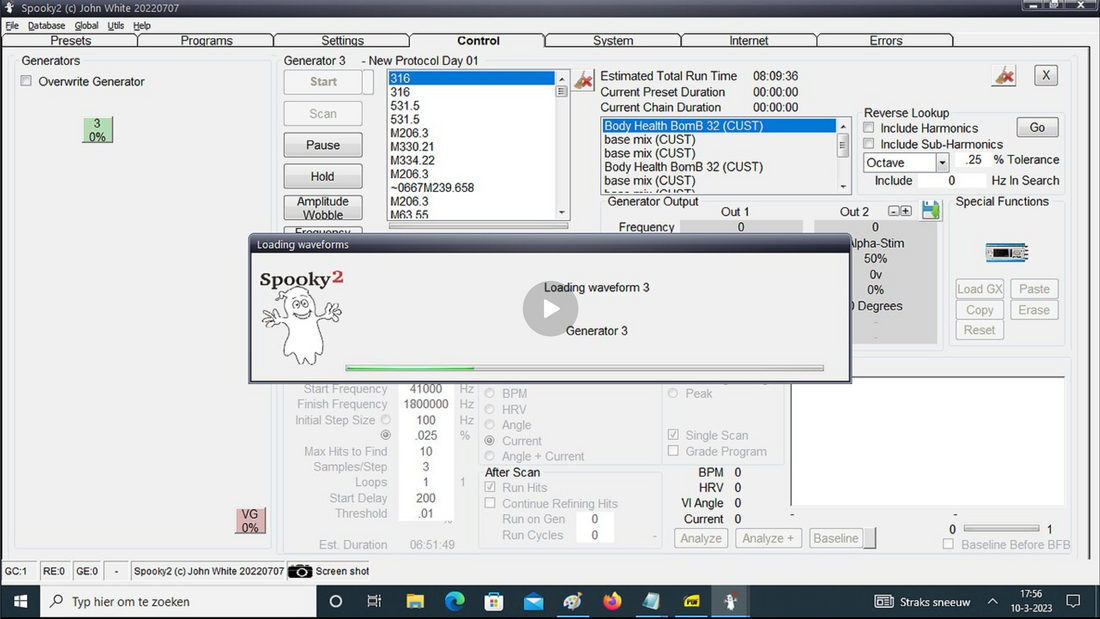 How to run the protocols