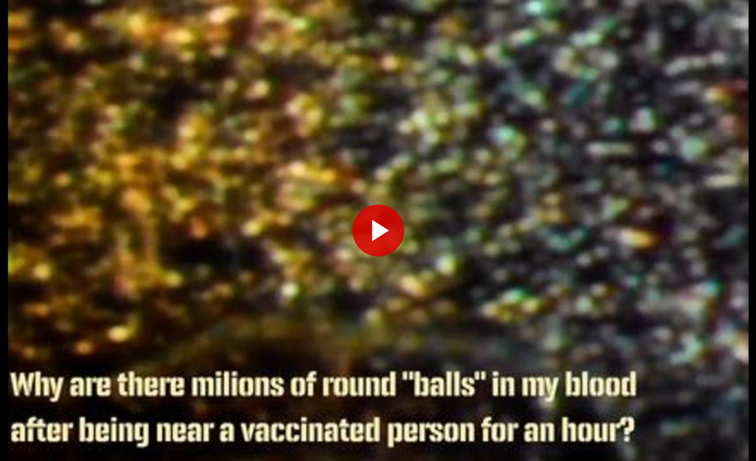 Nano lipid particles in unvaccinated blood