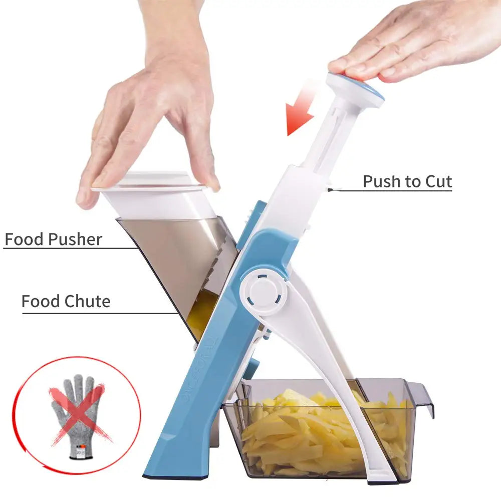 5 In 1 Vegetable Cutter Strip Cutter