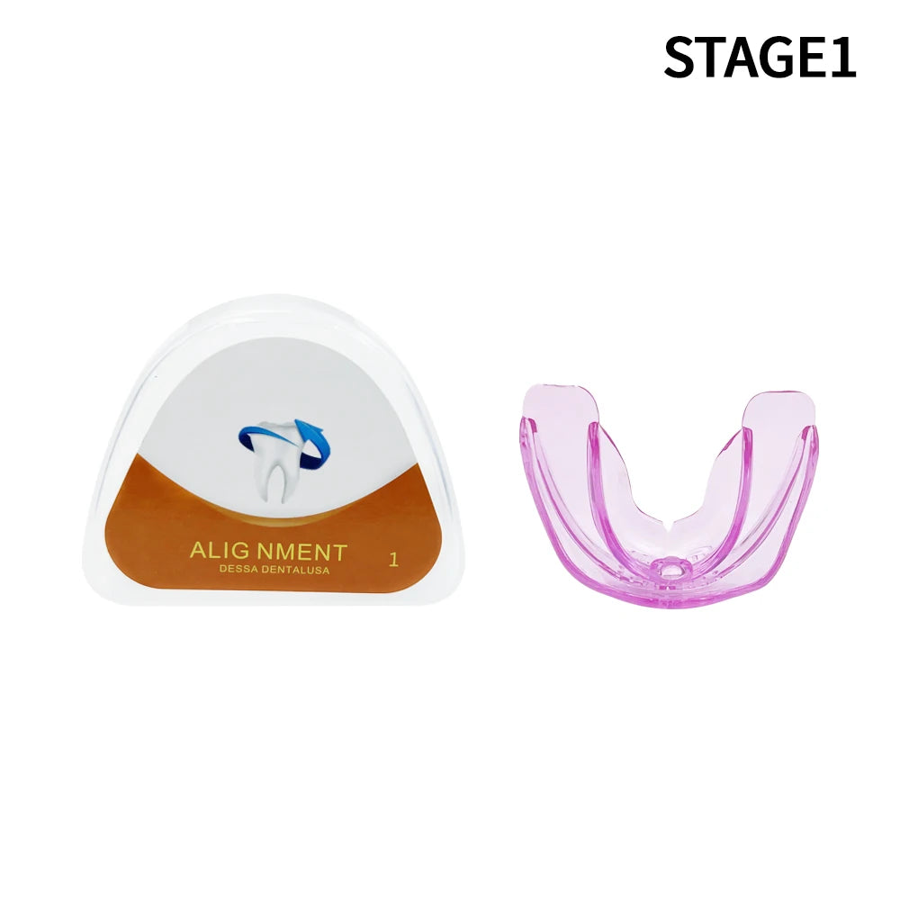 Silicone Teeth Braces Teeth Alignment Mouth Guard Braces 3 Phases
