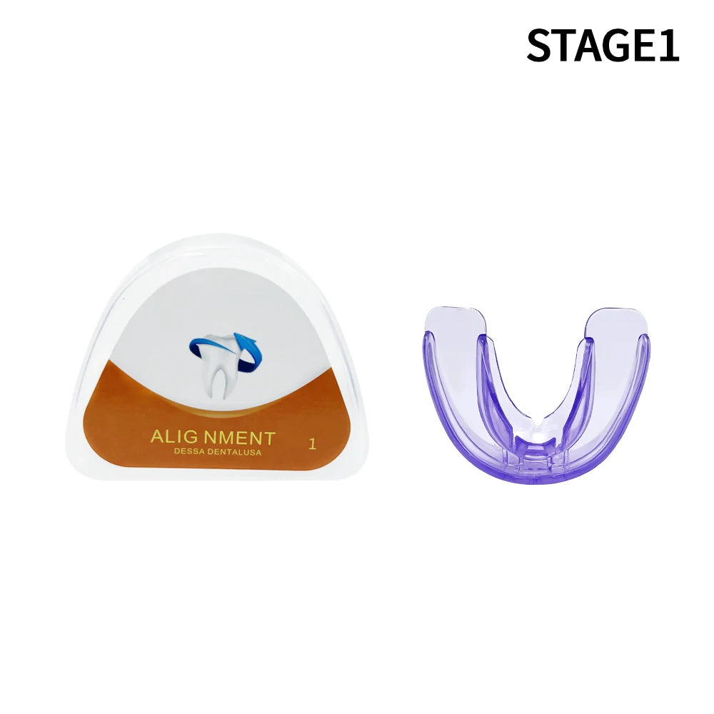 Silicone Teeth Braces Teeth Alignment Mouth Guard Braces 3 Phases
