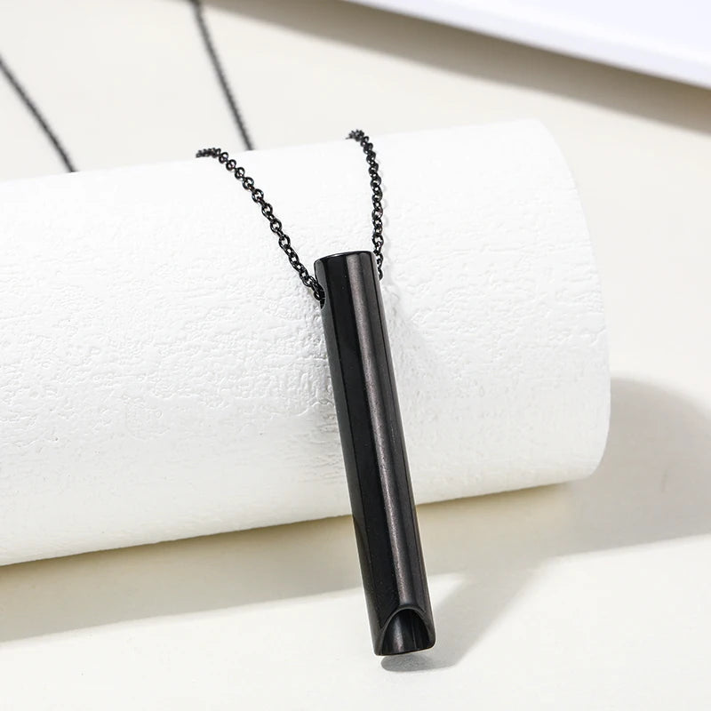 Calming Stress Anxiety Necklace Mindfulness Breathing