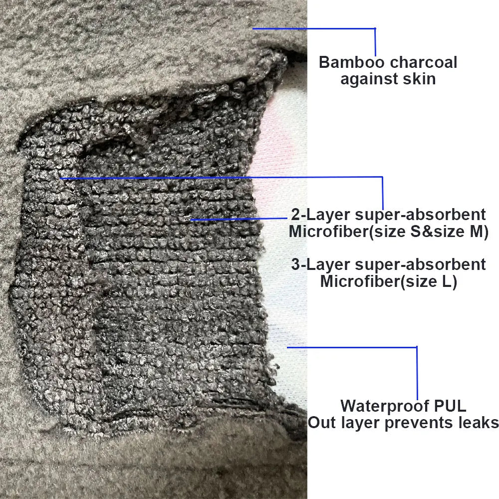 menstrual period pad bamboo