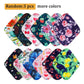 S+M+XL Reusable Menstrual Pads Bamboo Washable Sanitary Napkins