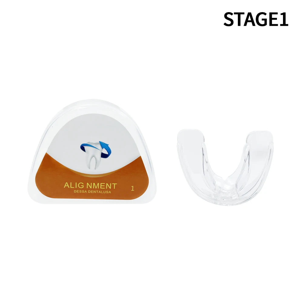 Silicone Teeth Braces Teeth Alignment Mouth Guard Braces 3 Phases