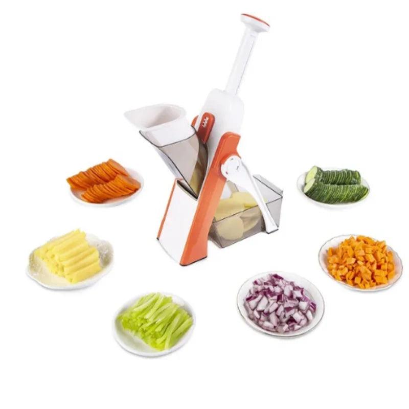 5 In 1 Vegetable Cutter Strip Cutter