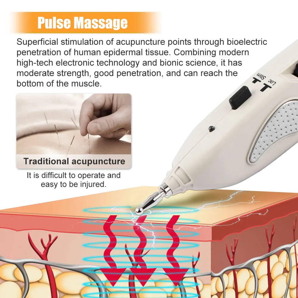 Electronic Acupuncture Pen Point