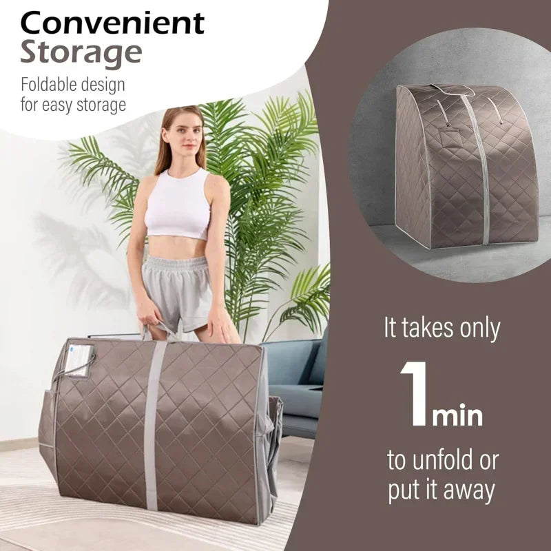 Portable Far Infrared Sauna Full Body Sauna