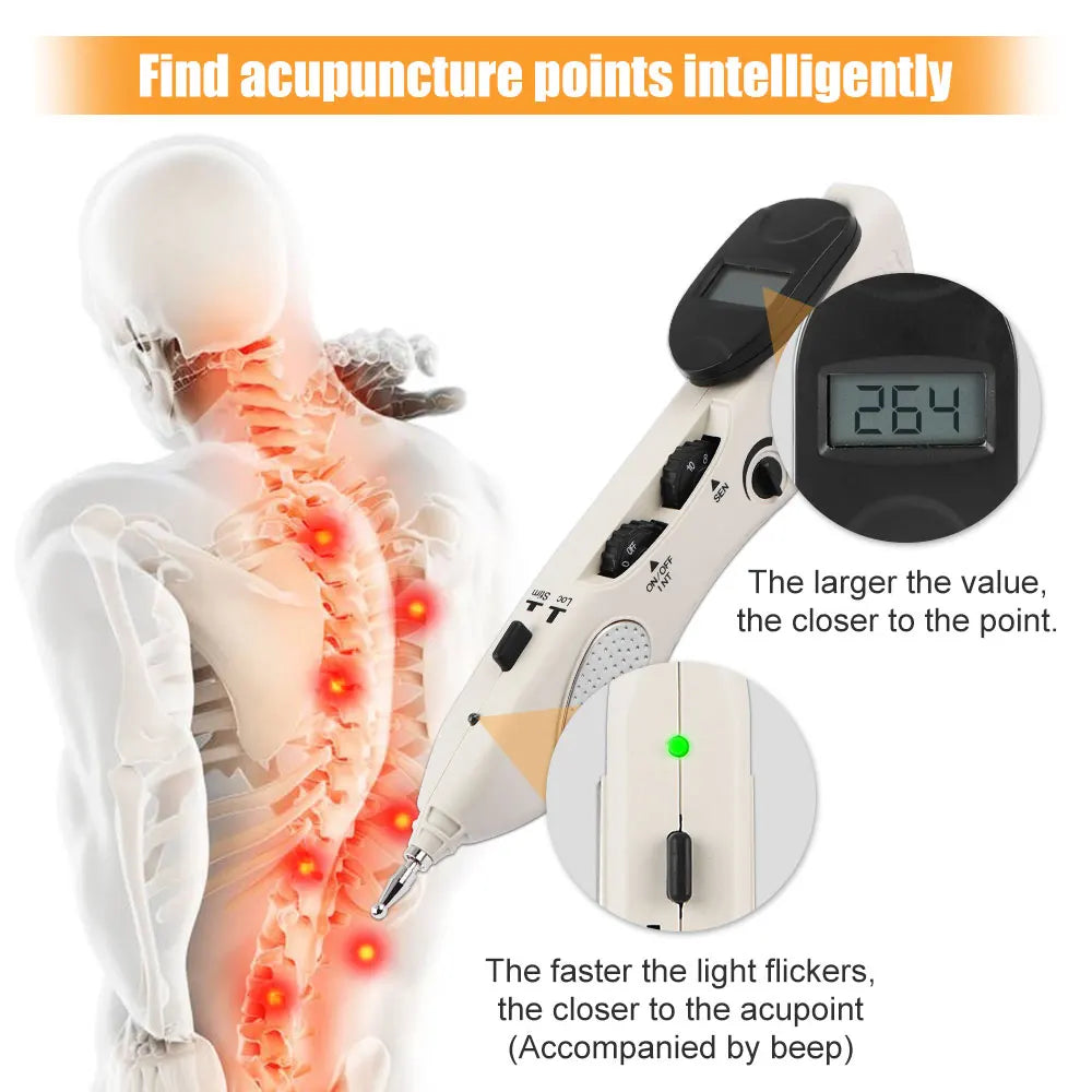 Electronic Acupuncture Pen Point