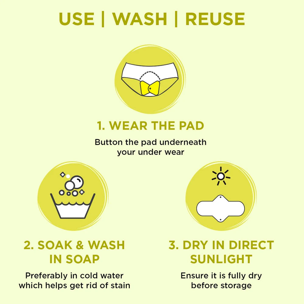 menstrual period pad bamboo