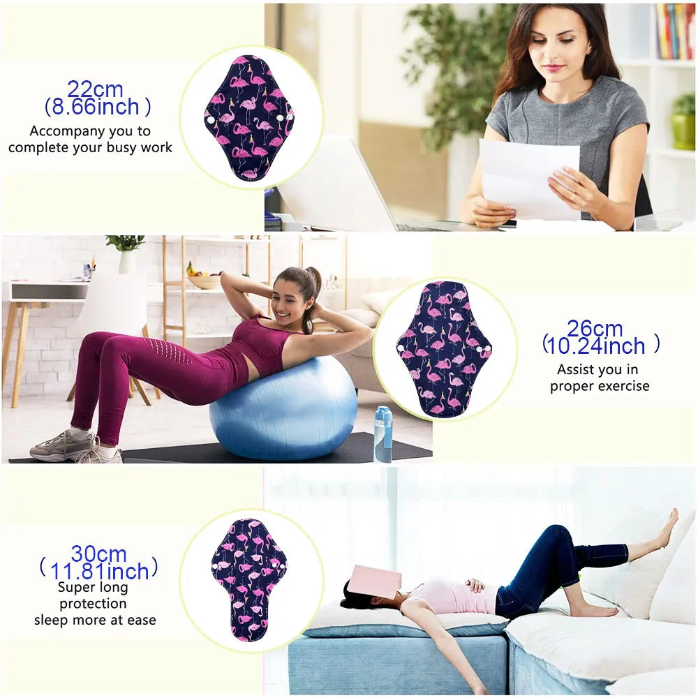 menstrual period pad bamboo