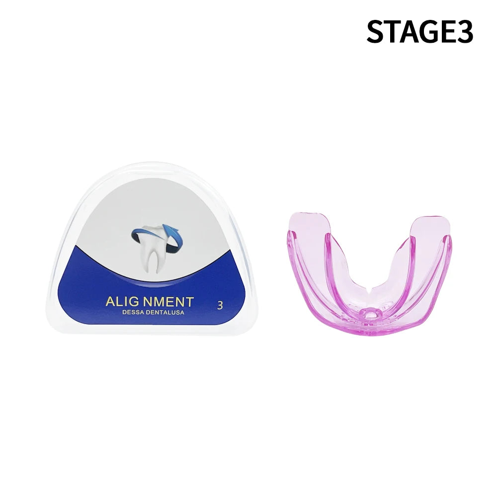 Silicone Teeth Braces Teeth Alignment Mouth Guard Braces 3 Phases