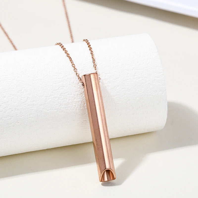 Calming Stress Anxiety Necklace Mindfulness Breathing